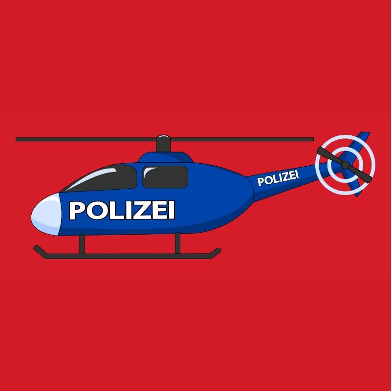 Hubschrauber Polizei
