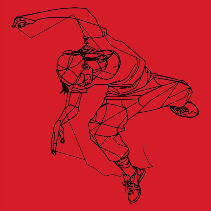 Breakdancer Sketch