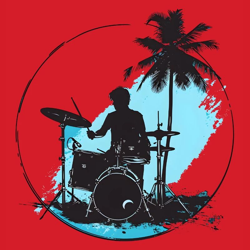 Drummer Drawing