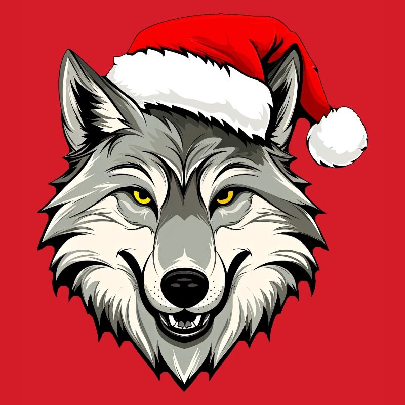 Christmas Wolf