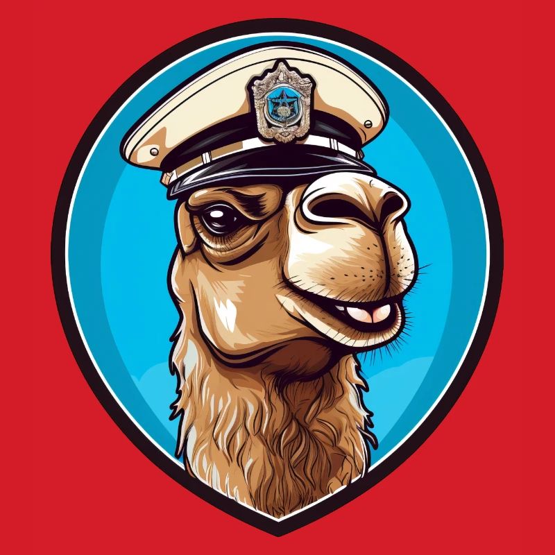 Kamel Polizei