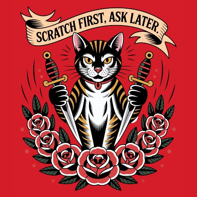 Scratch First Cat
