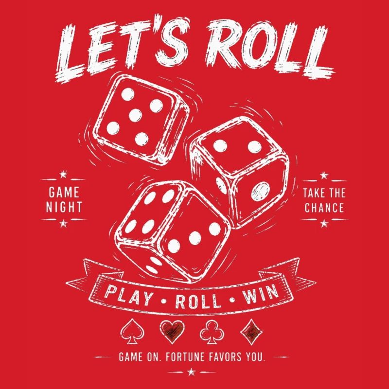 Let's Roll Dice – Spieleabend Geschenkidee
