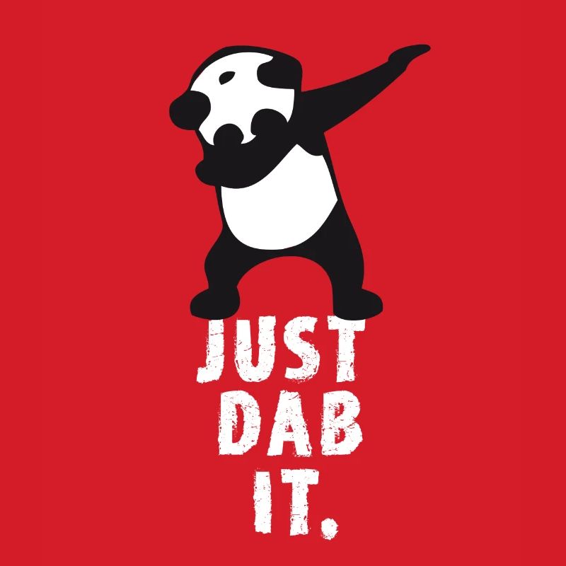 dab just dab it panda dabbing touchdown super victoire