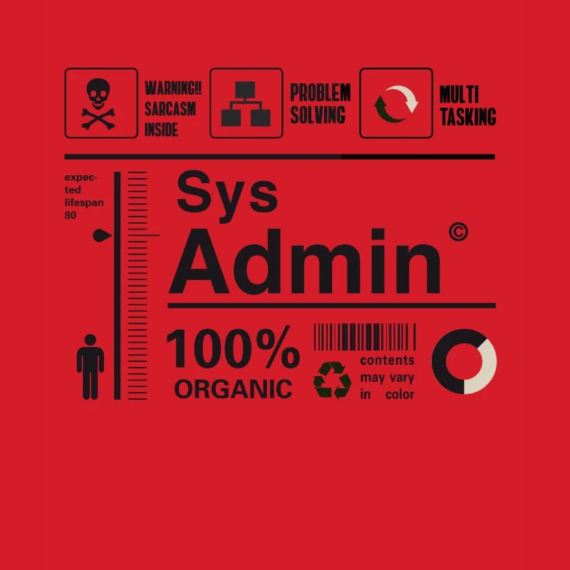 Sys Admin Pingouin Ordinateur Nerd pc Platine cpu ner