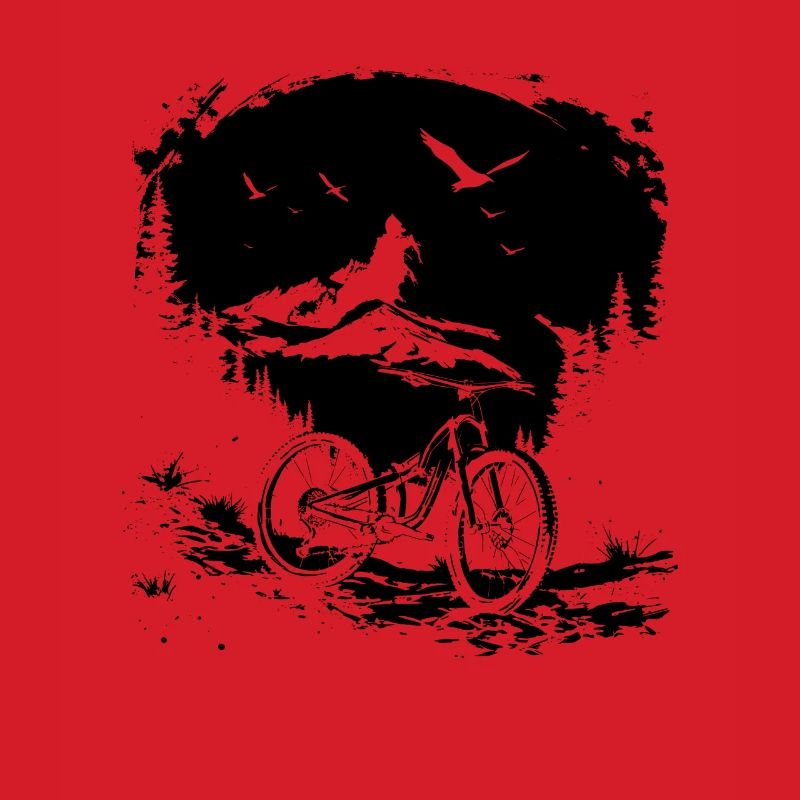 Mountain Biking Sketch