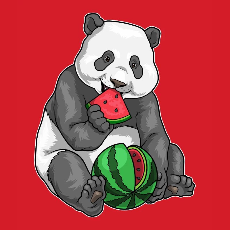 Panda Pastèque