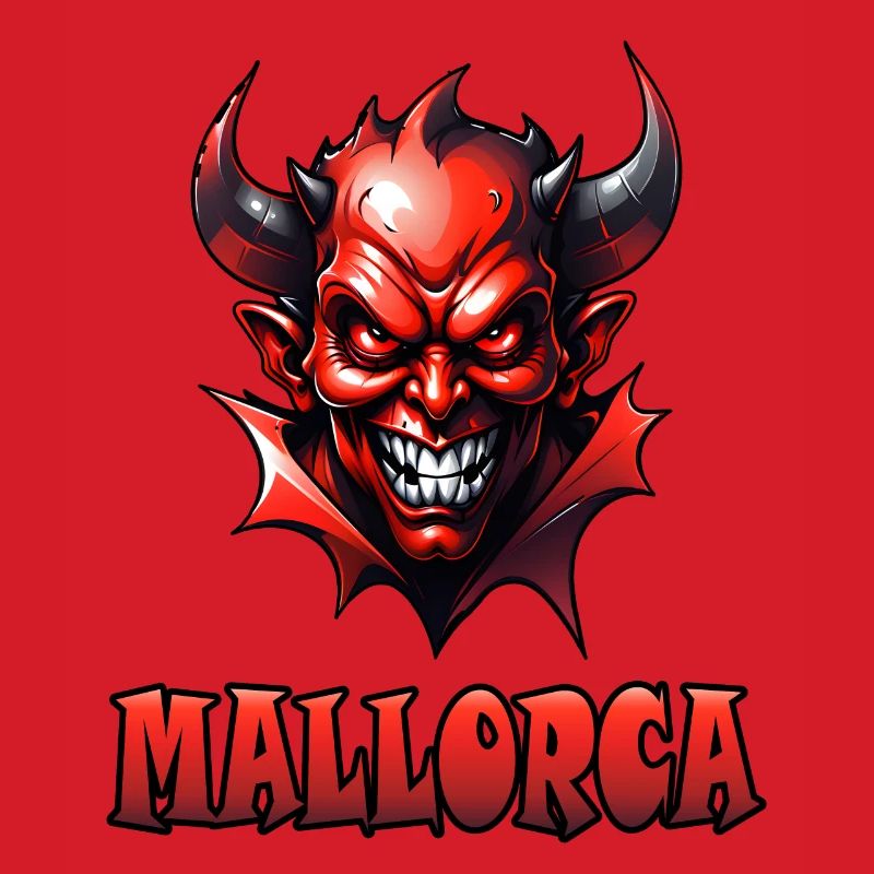 Mallorca with Red Devil