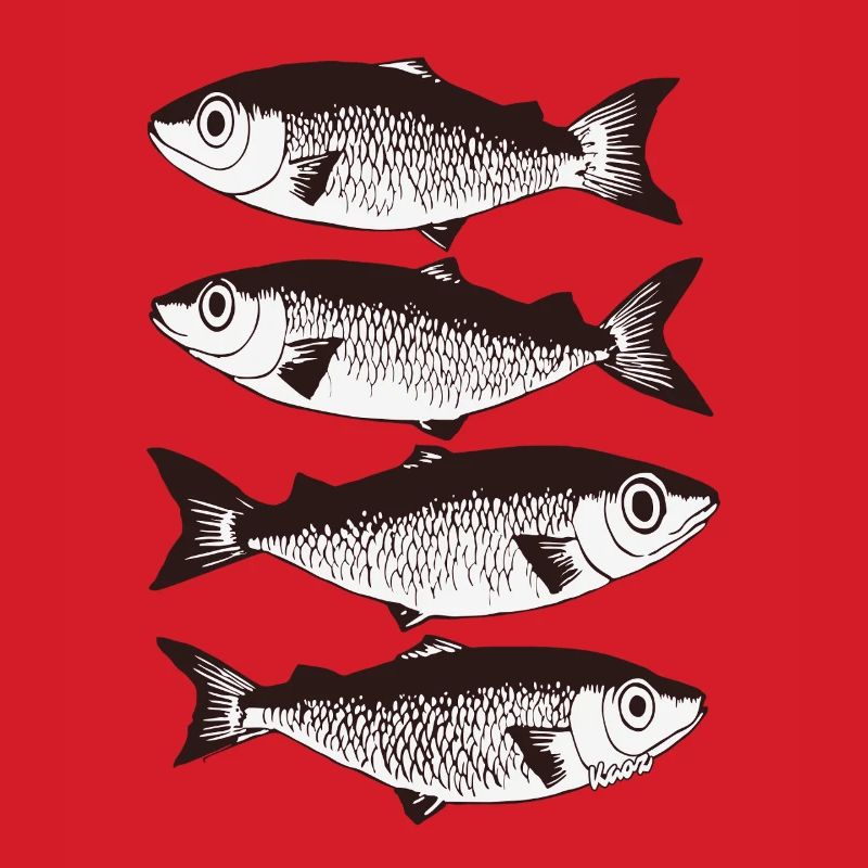 Stylised Fish Pattern 