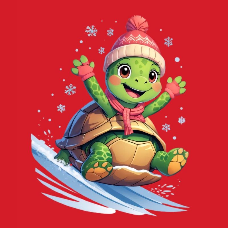 Winter Wave Surfturtle