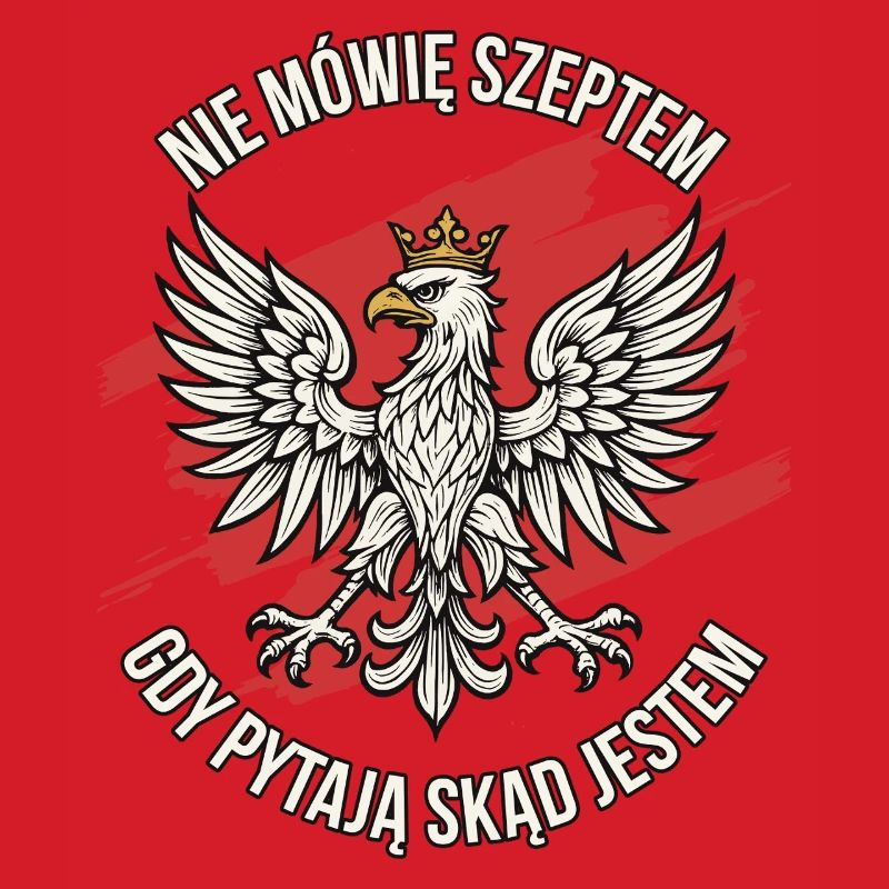 Polish Eagle Pride Statement Design