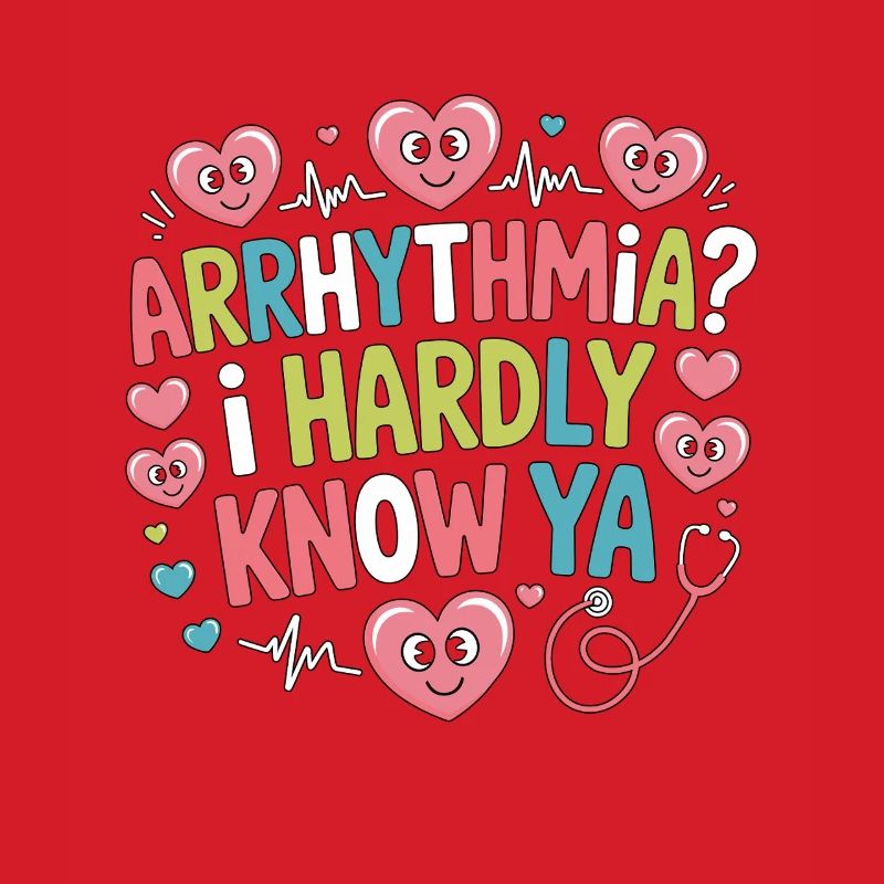 Cardiac Tech Arrhythmia I Hardly Know Echo Tech