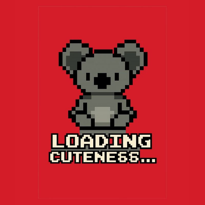 Pixel Koala Loading Cuteness