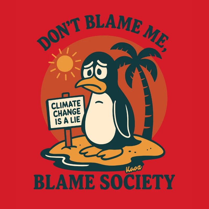 Island Penguin Satire Tee