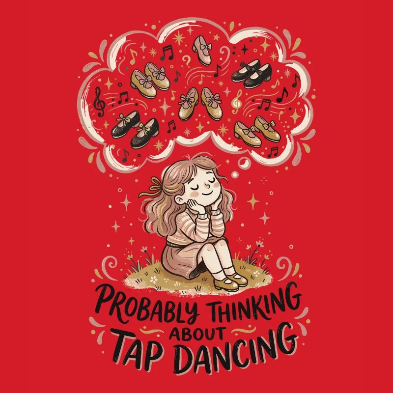 Thinking Tap Dancing Tap Dancer Dance
