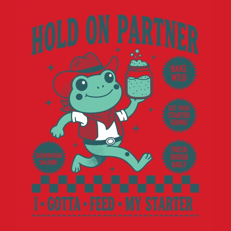 Sourdough Bread Baking Baker Hold On Partner