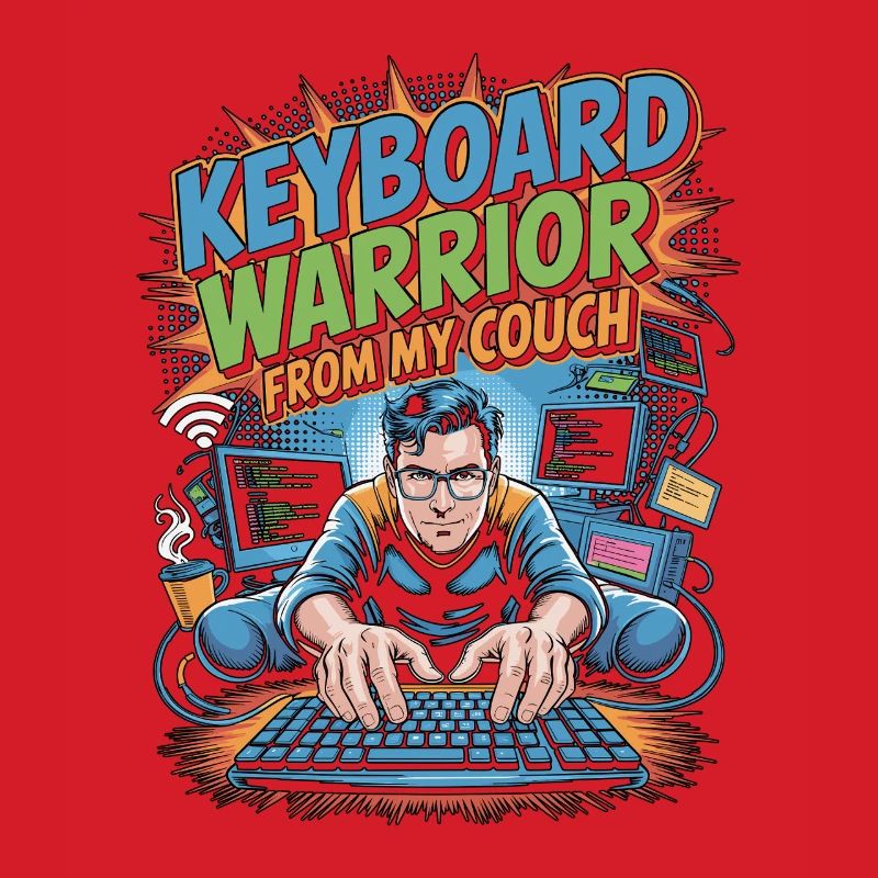 Remote Developer Keyboard Warrior Remote Coder
