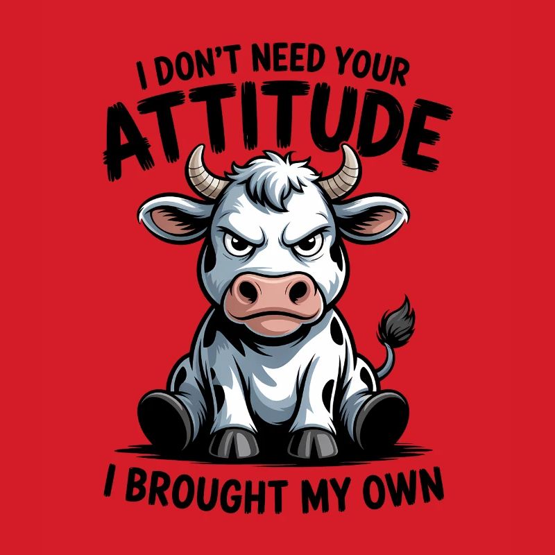 Attitude de vache : expression