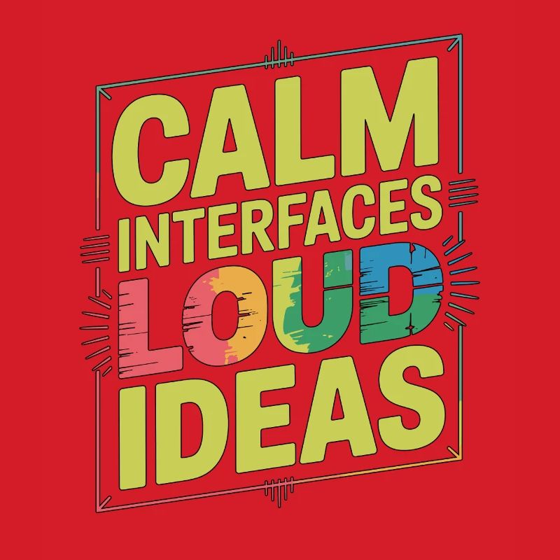 UX/UI Designer Calm Interfaces Loud Web Designer