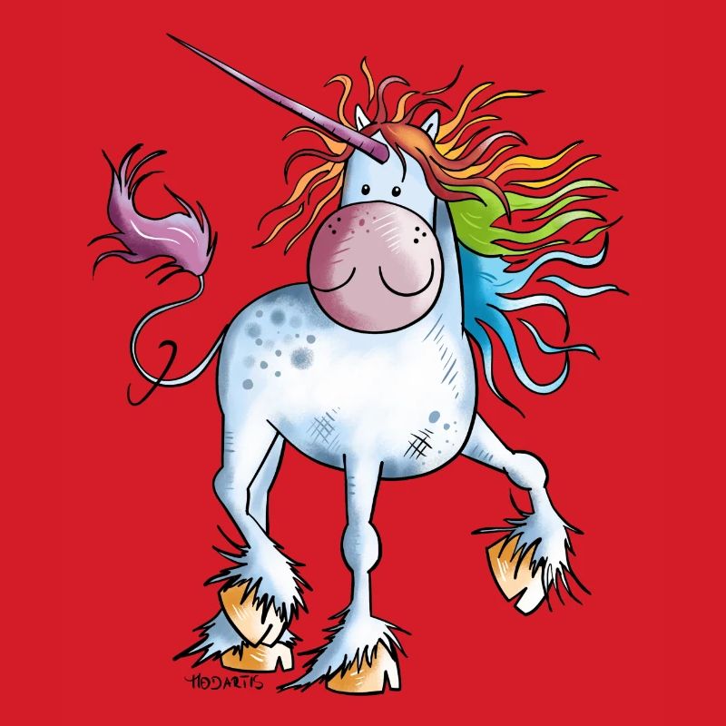 Regenbogen Einhorn
