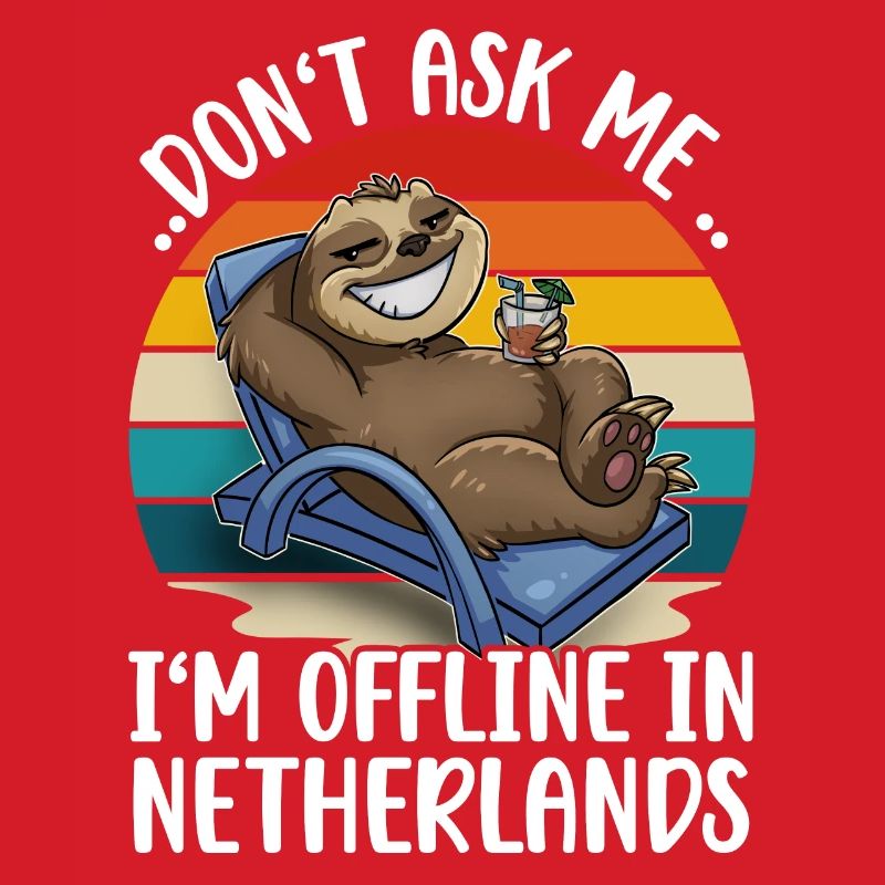 Netherlands Holiday Trip Sloth
