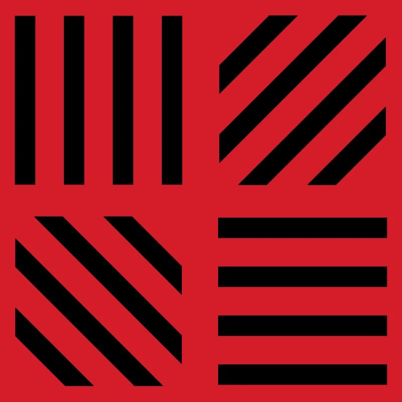 graphic stripe pattern