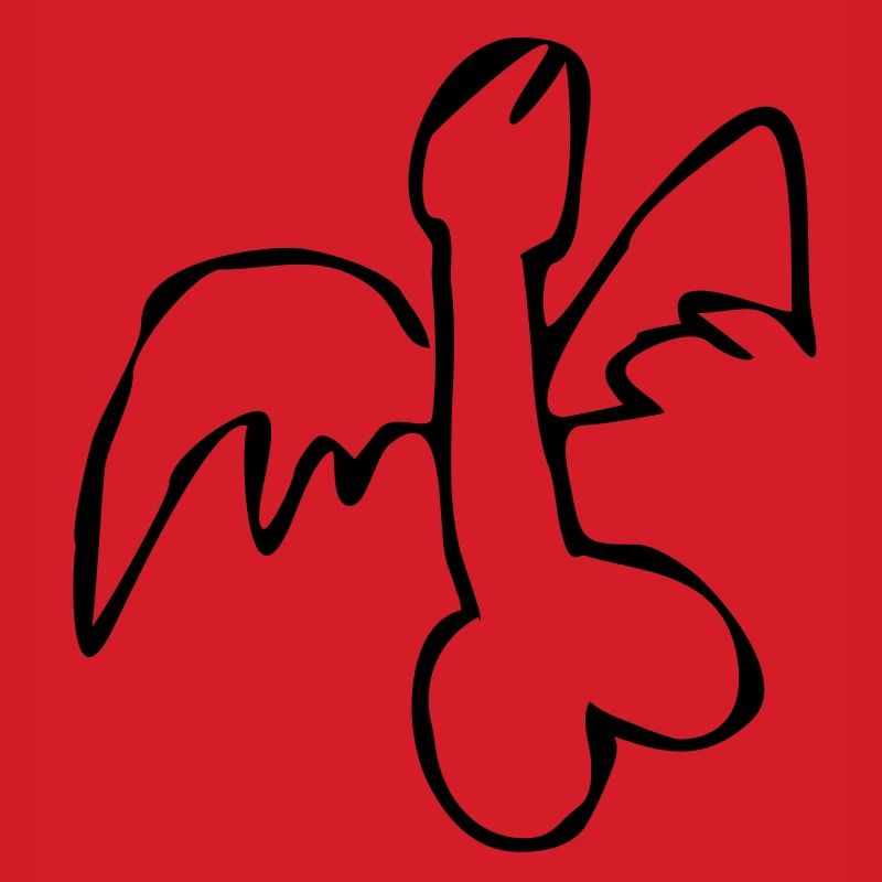 flying flying penis cock exit-shirt