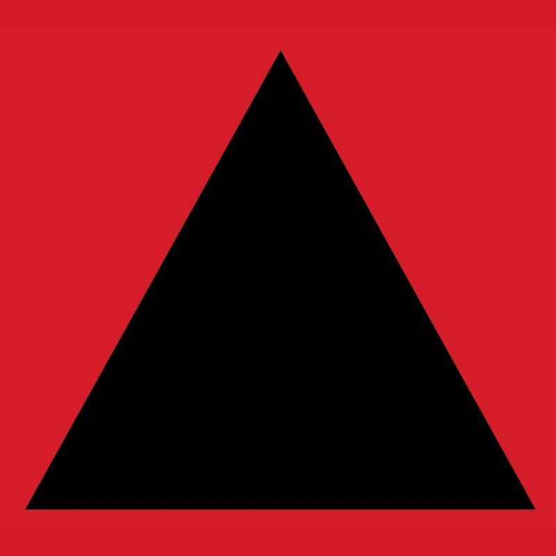 forme de triangle de hippie