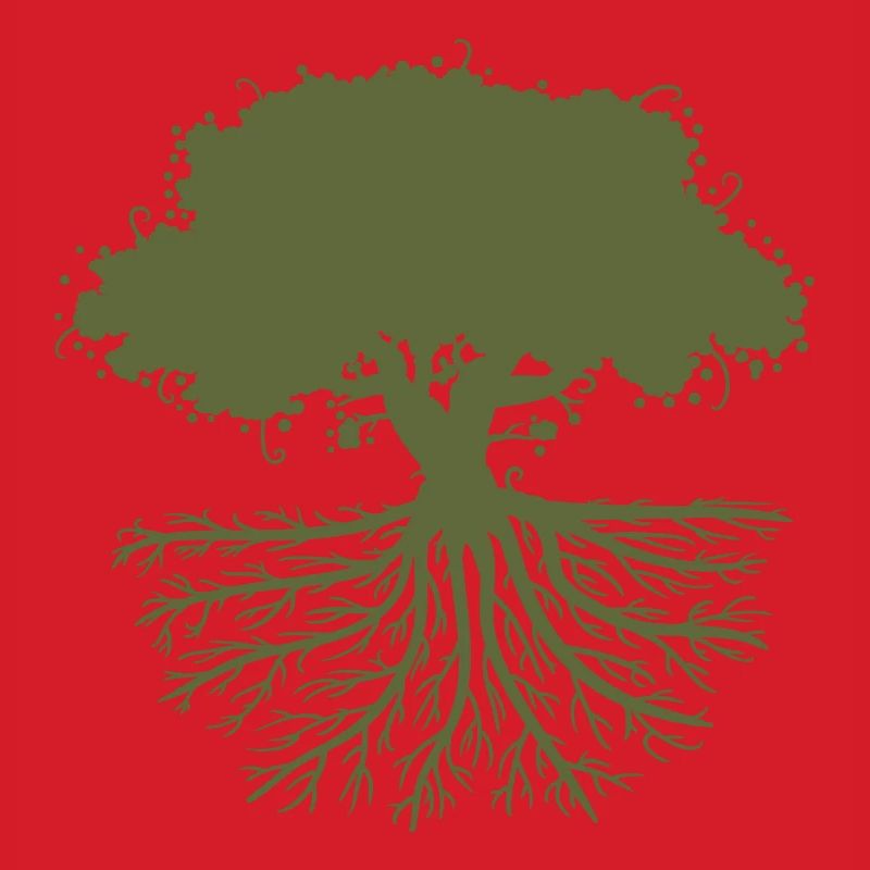 tree roots green