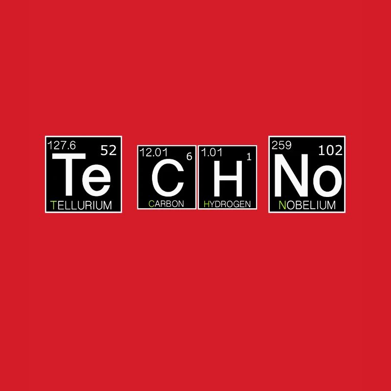 Techno Chem Periodic Table Style