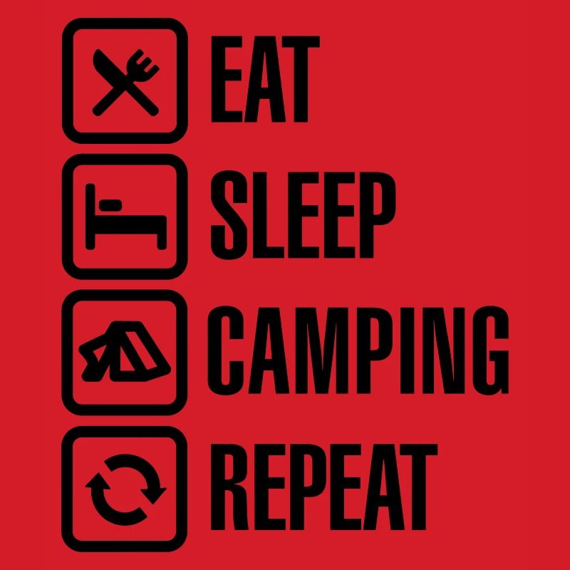Eat Sleep Camping Repeat