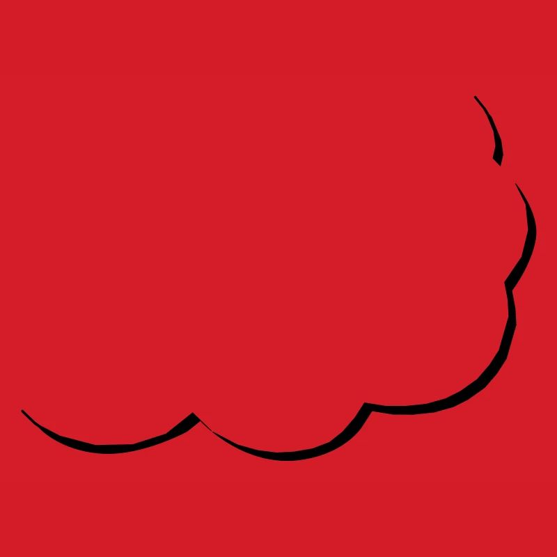 speech balloon | half speech bubble | Cloud | Cloud