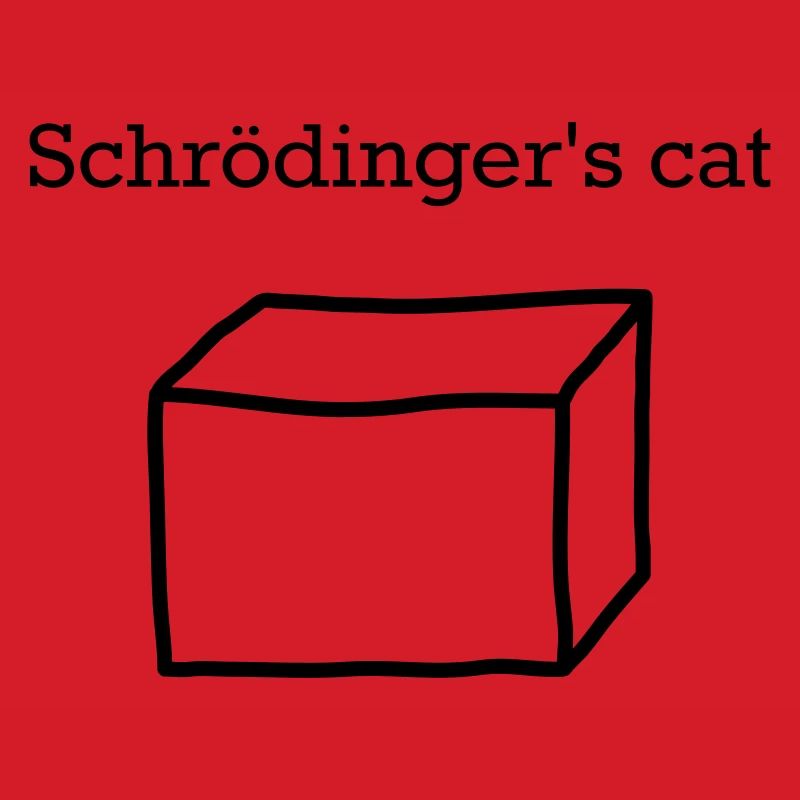 Le chat de Schrödinger – Drôle de nerd de physique quantique