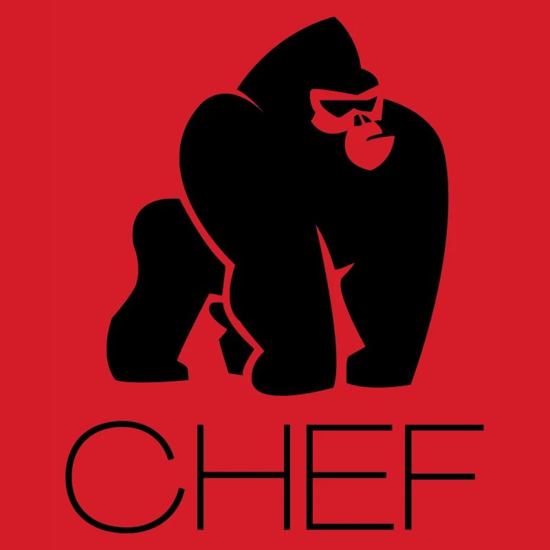 Silverback Gorilla Chef Entrepreneur Gift
