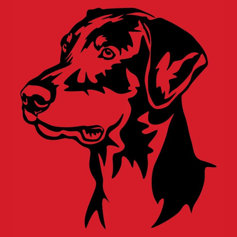 Doberman Head