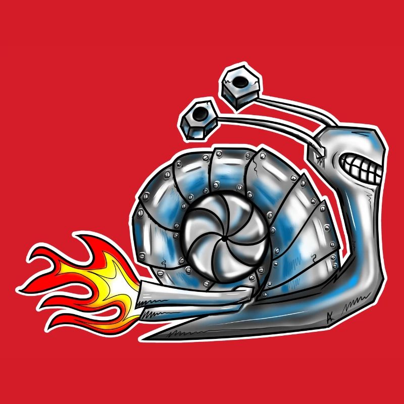Screw with turbocharger