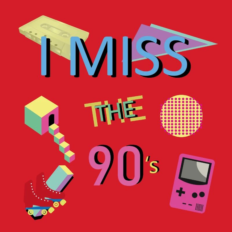 Nostalgic 90s theme