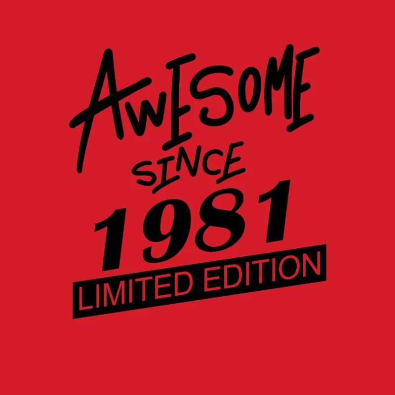 1981 - Born 1981