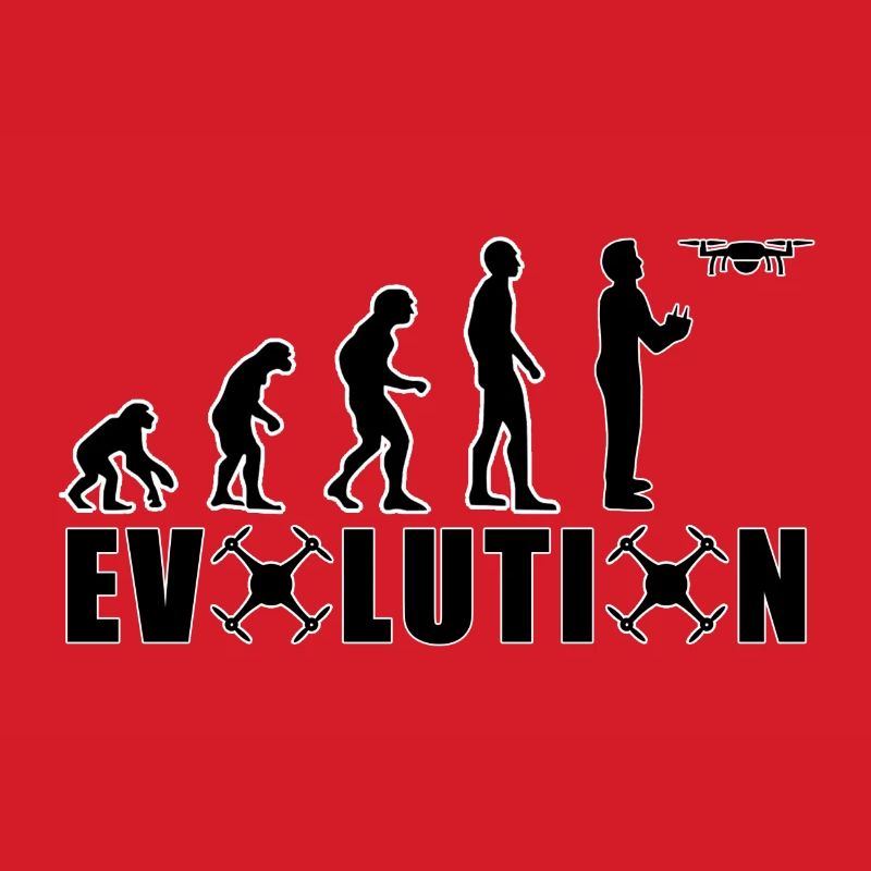 EVOLUTION DROHNE Geschenk Bodenpilot Fliegen