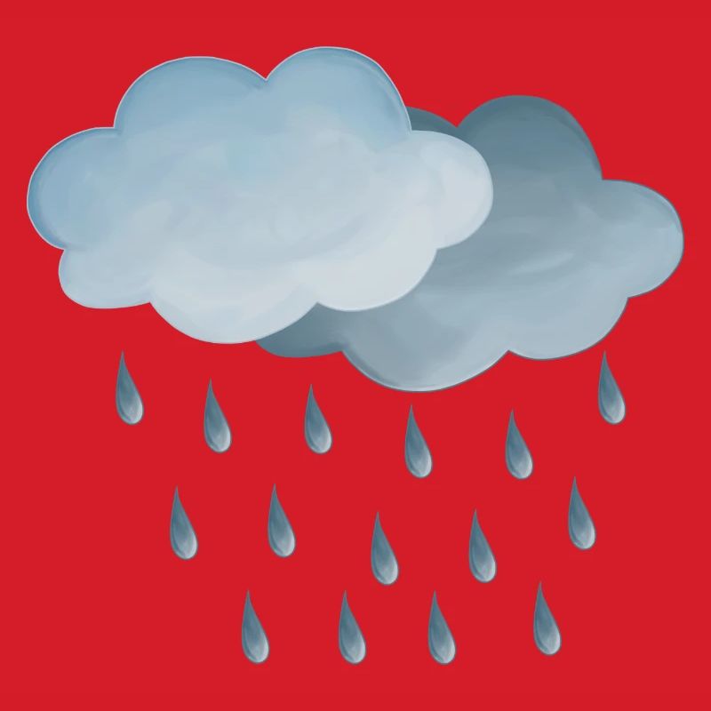 Weather Rain-Clouds Symbol