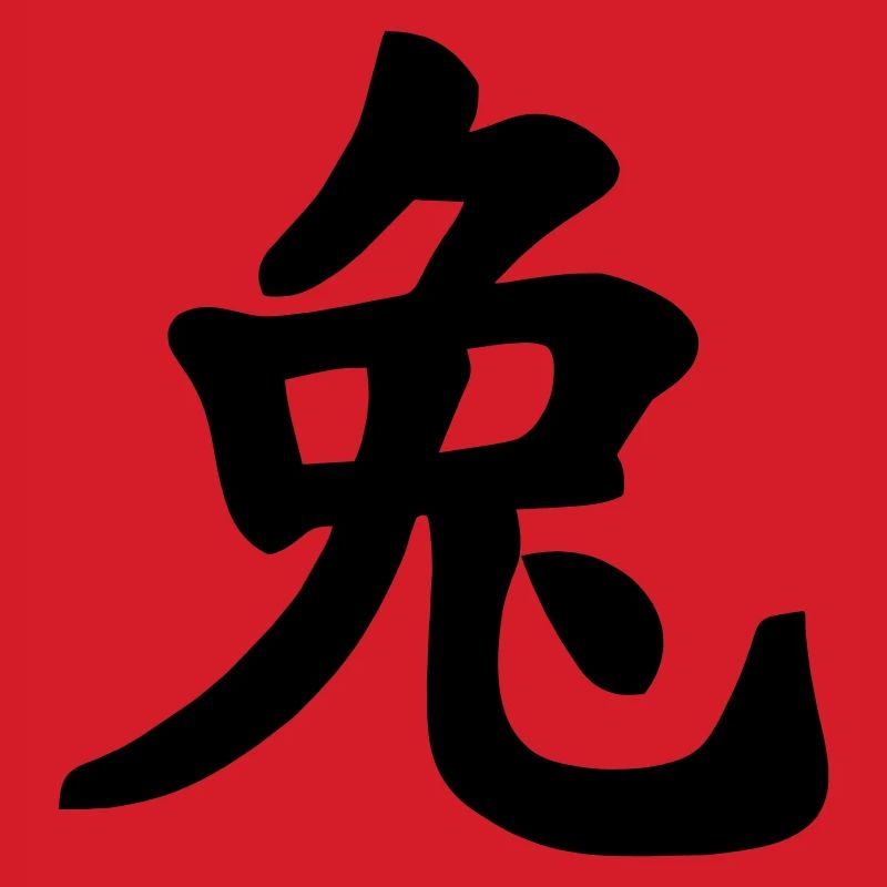 Chinese notebook rabbit shadow image