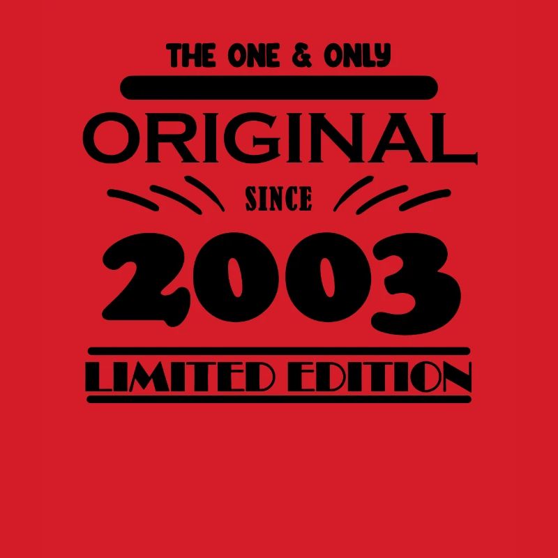 2003 - Année de construction 2003 - Né en 2003