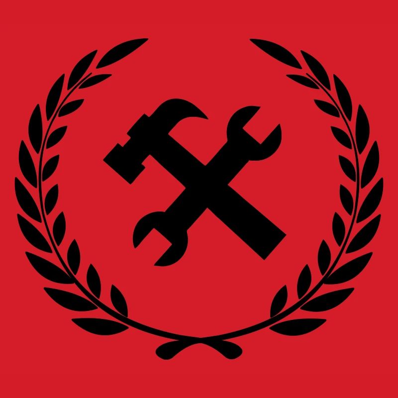 Tool logo for construction worker