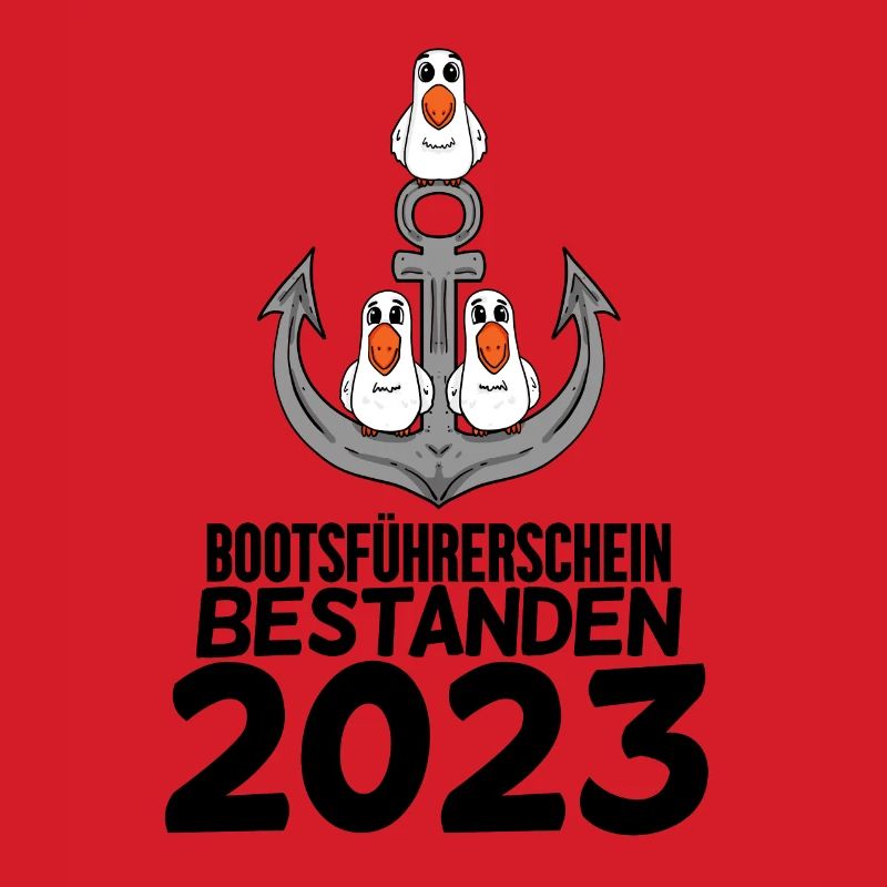 Bootsführerschein 2023 Motorboot Geschenk