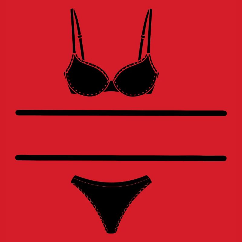 Dessous-Logo für Laden- oder Marktstandverkäufer