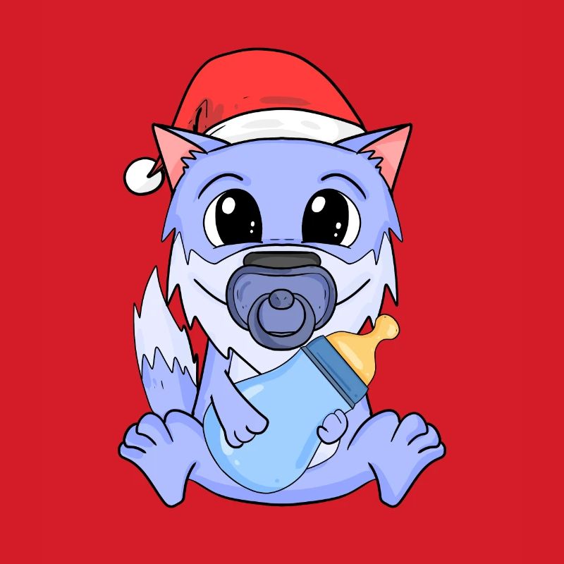 Wolf Baby Christmas