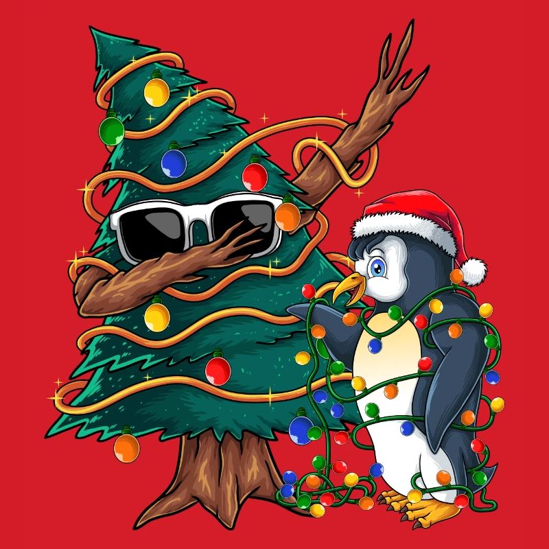 Dapping Tannenbaum -Dapping Weihnachtspullover