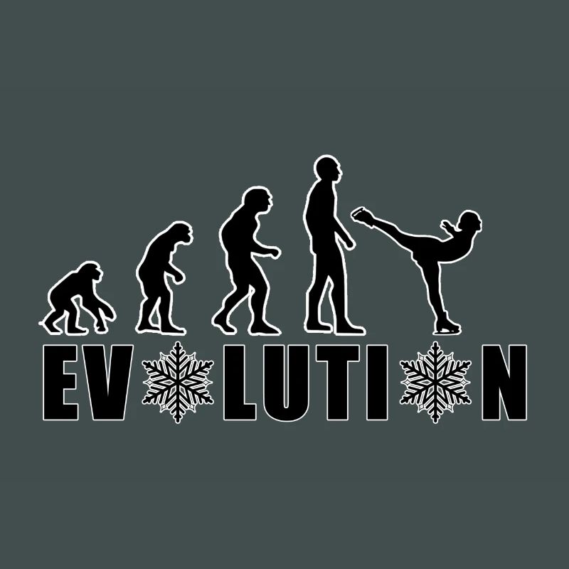 EVOLUTION EISKUNSTLAUF WINTER SCHNEE
