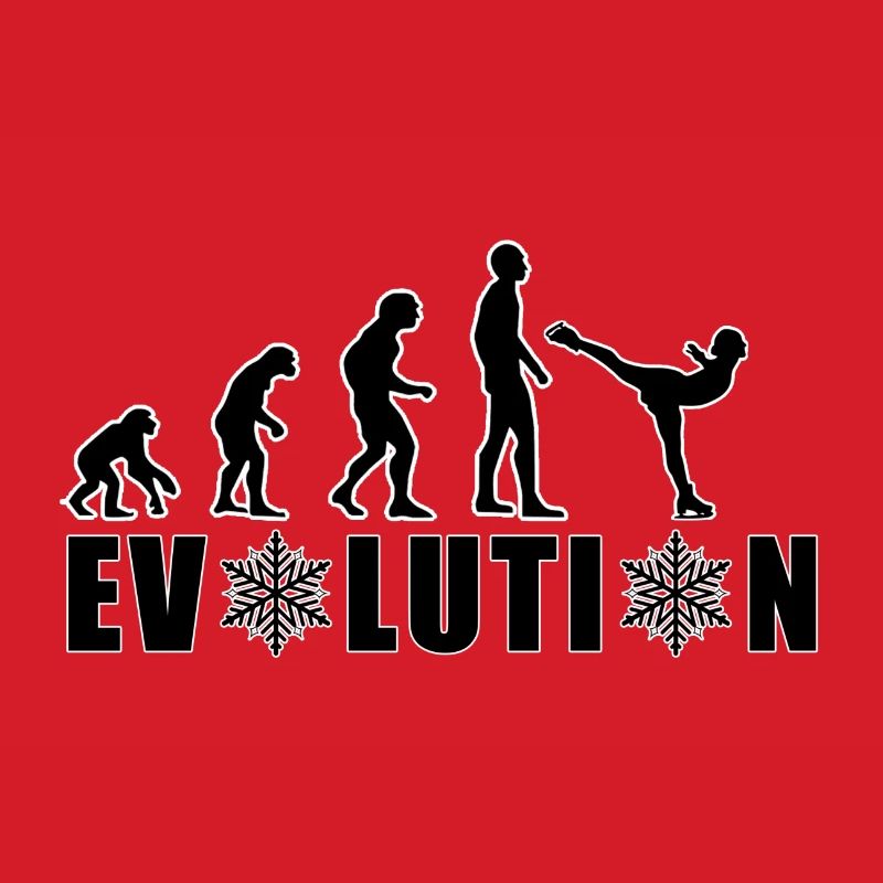 EVOLUTION EISKUNSTLAUF WINTER SCHNEE