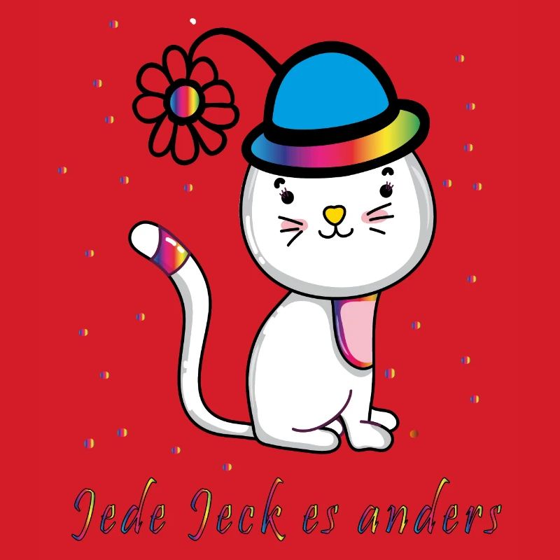 chaque jeck c’est différent confettis de carnaval